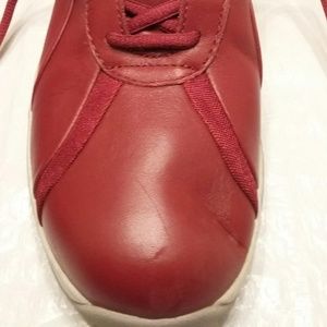 Rockport Leather Sneakers-Red